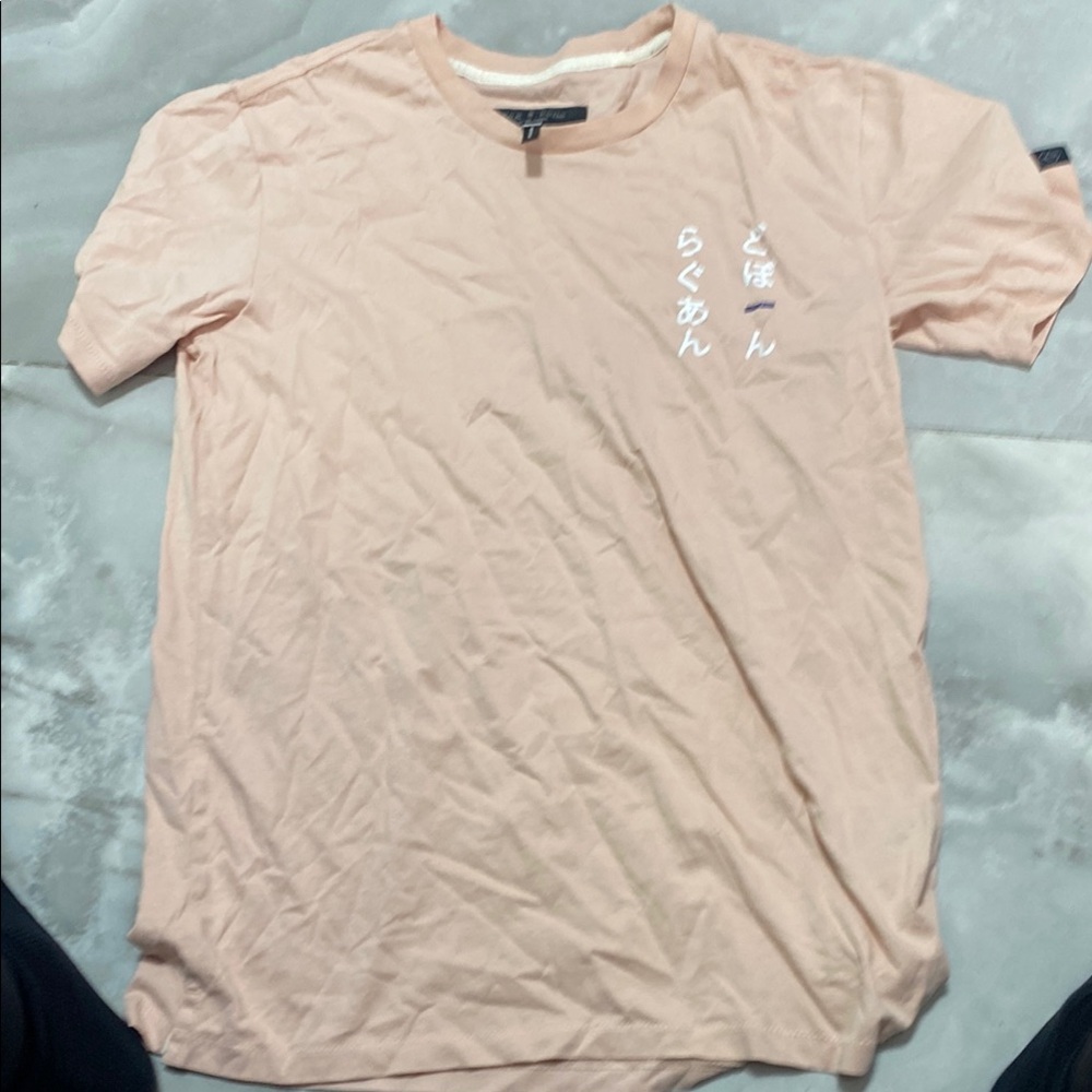 Rag & Bone Pink Short Sleeve Tee